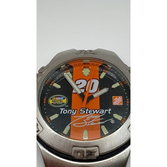 Vintage 1999 Armitron Tony Stewart Home Depot Liquid Dial Watch - New Battery - Picture 2 of 7
